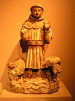 Statue de St Eustache dans le torrent (Paris, musee de Cluny)